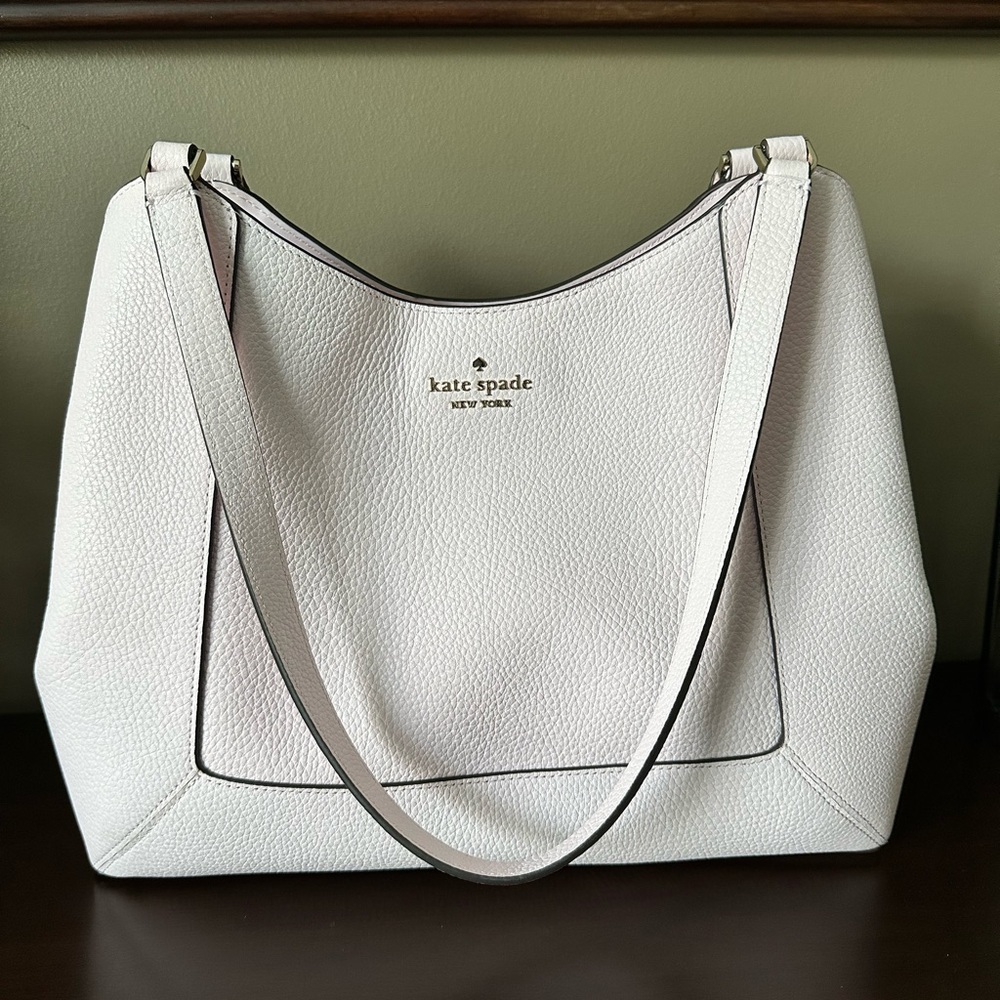 Kate Spade Pink Pebbled Leather Shoulder Bag